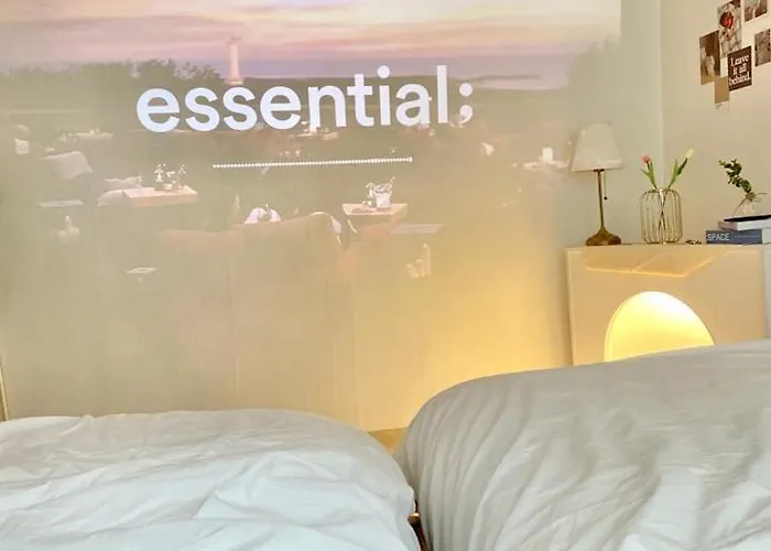アパート # 3room # 4bed # Gwangalli # Maximum 8 # Netflix # 120 Inch Beam